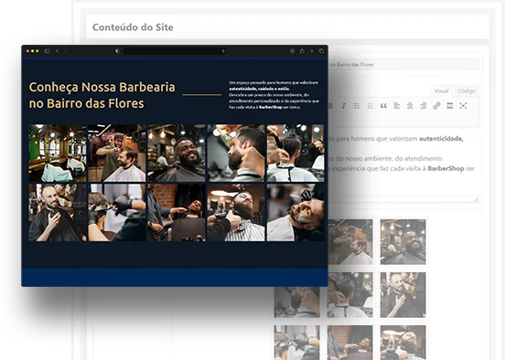 Site para Barbearia