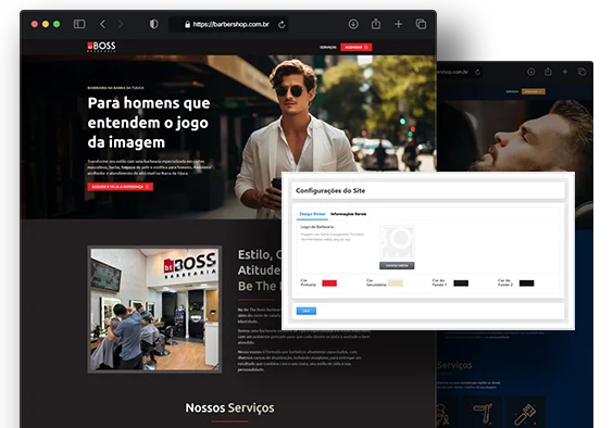 Landing Page para Barbearia