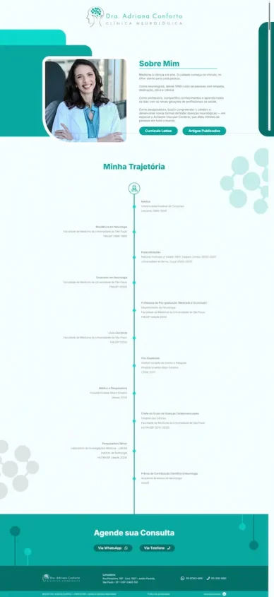 Desenvolvimento de landing page para médicos